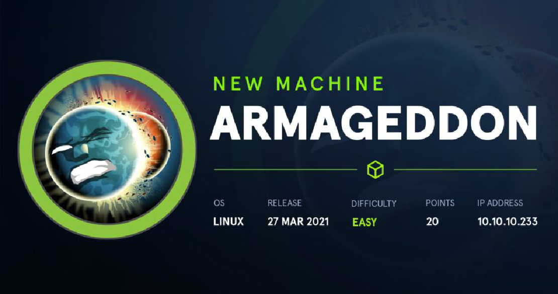 Hack The Box – Armageddon